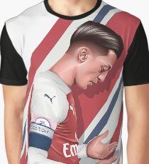 Illustration Ozil Watercolor Graphic T-Shirt