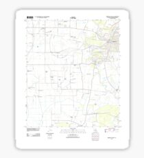 USGS TOPO Map Louisiana LA Abbeville West 20120328 TM Sticker
