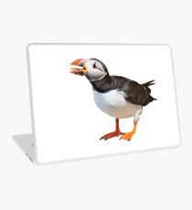 Puffin with big tongue Laptop Skin