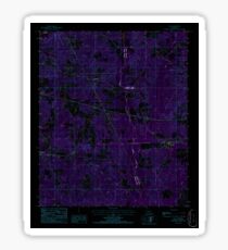 USGS TOPO Map Louisiana LA Ada 331241 1986 24000 Inverted Sticker