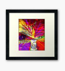 Sorcerer's Candle Framed Print