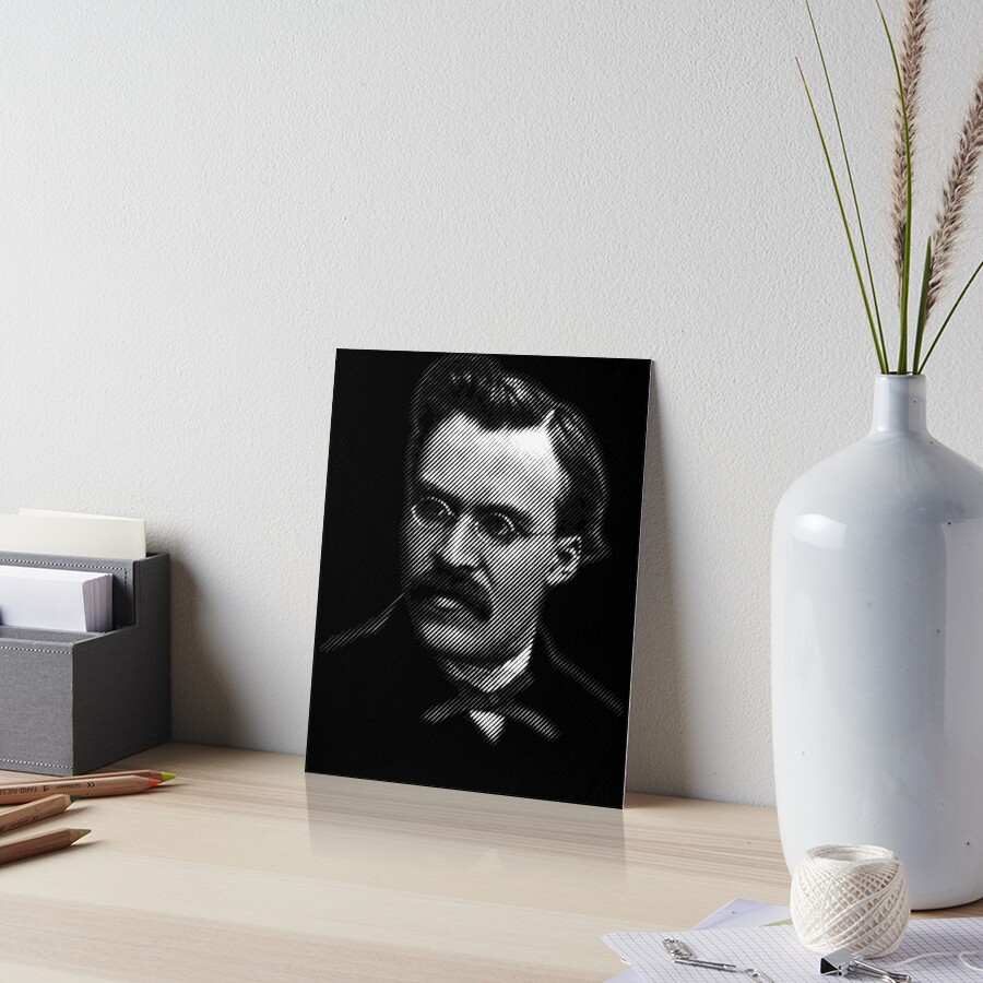 Friedrich Nietzsche Art Board Print