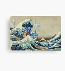The Great Wave Off Gyarados Canvas Print