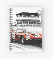 Ferrari 250 GTO. The legends of Ferrari Spiral Notebook