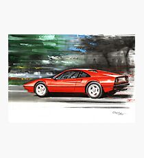 Ferrari 308 GTB Photographic Print