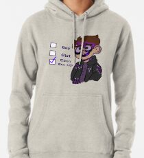 Edgy Virgil Sanders Pullover Hoodie