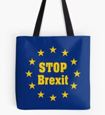 Pro EU Stop Brexit European Anti Brexit Pro Referendum Tote Bag