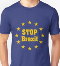 Pro EU Stop Brexit European Anti Brexit Pro Referendum Unisex T-Shirt