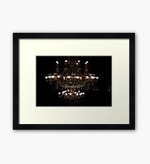 Chandelier Framed Print