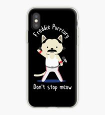 Freddie Purrcury, Don't stop Meow. T-shirt for Fans iPhone Case