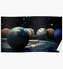 Planetary Pool Poster