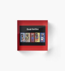 Good Gollies, Busy Gollies Acrylic Block
