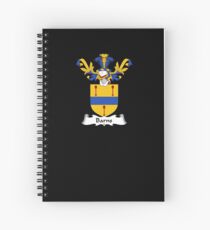 Barns Coat of Arms - Family Crest Shirt Spiral Notebook