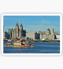 Liverpool Waterfront and Mersey Ferry Sticker