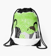 The Wallflowers, Green Drawstring Bag