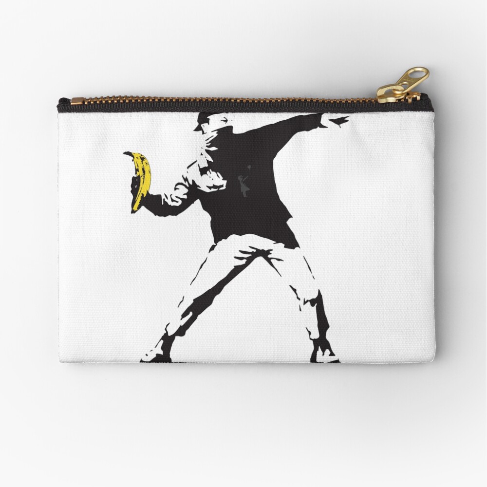 Banksy underground 2 Zipper Pouch