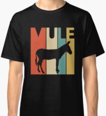 Vintage Retro Mule Classic T-Shirt