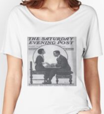 The Saturday Evening Post vintage cover - ft Fitzgerald Women's Relaxed Fit T-Shirt