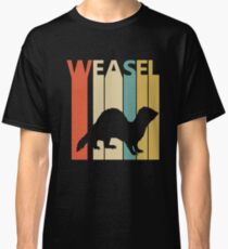 Vintage Retro Weasel Classic T-Shirt