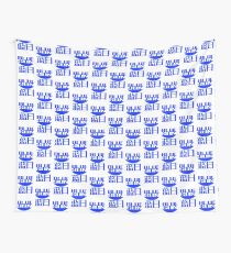 Blue Sun Wall Tapestry