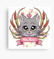 Maxi Kitty Canvas Print