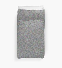 Colour TV Noise Duvet Cover