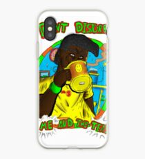 Don't disturb me and my tea iPhone Case
