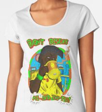 Don't disturb me and my tea Women's Premium T-Shirt