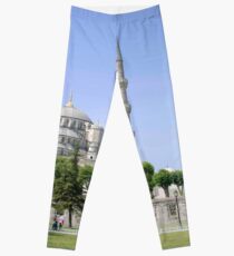 Blue Mosque, Istanbul, Turkey Leggings