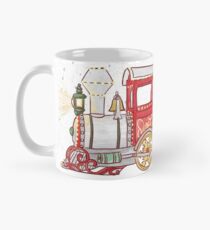 Santa Clause Is Coming To Town Toy Train Mug
