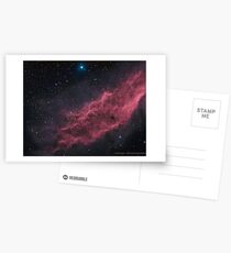 NGC 1499 The California Nebula HAOIIRGB Postcards