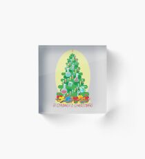A Chemist's Christmas Acrylic Block