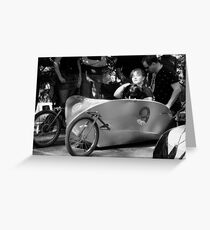 Top of the Hill, Portland Adult Soapbox Derby Greeting Card