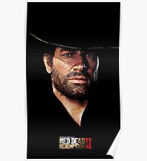 Red Dead Redemption 2 Arthur Morgan Poster