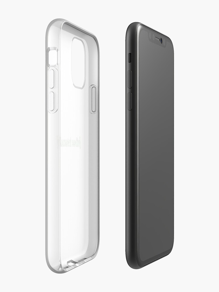 Coque iPhone « vibes internes », par raddadshop