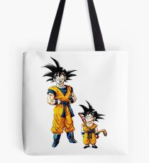 Goku Growing up Tote Bag