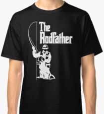 The Rodfather Fishing T Shirt Classic T-Shirt