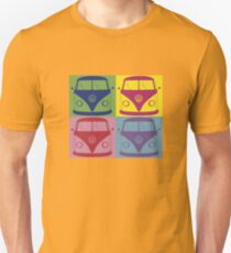Camiseta ajustada Kombi Retro Shirt Large design