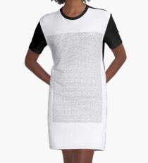 GESAMTE SCHREK 2 SCHRIFT T-Shirt Kleid