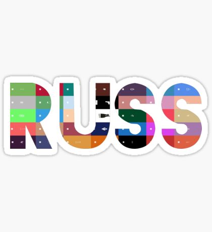 Russ Stickers | Redbubble