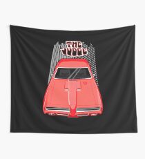 Pontiac GTO The Judge - Red Wall Tapestry