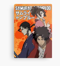 Samurai Champloo Crew Metal Print