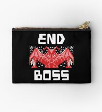 Pixel Art 8-Bit Videogame Gamer Vintage Retro Gift Studio Pouch