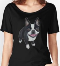 Boston Terrier Women's Relaxed Fit T-Shirt