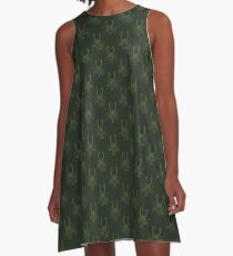 Frosted Iron A-Line Dress