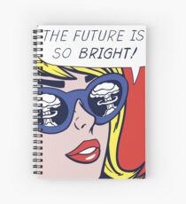 Pop Optimistic Girl Spiral Notebook