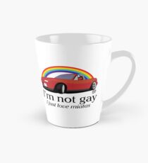 Ich bin nicht schwul Ich liebe meine Miata! Tasse (groß)