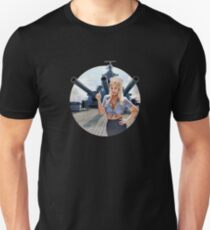 Pin-up Navy WWII Vintage Unisex T-Shirt