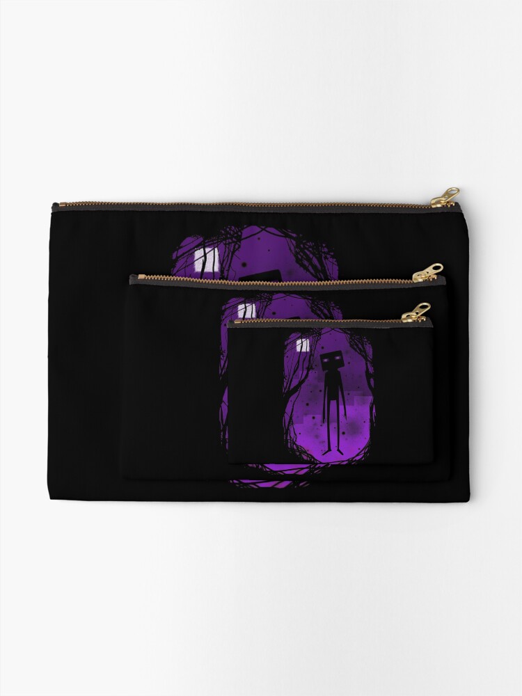 Alternate view of Enderman Zipper Pouch