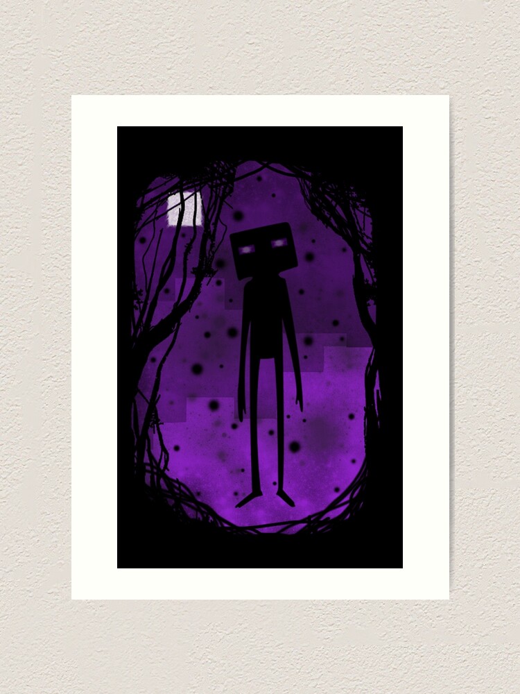 Alternate view of Enderman Art Print